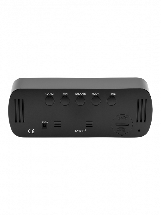 Часы электронные настольные от USB с будильником и термометром VST 895Y-1 Красные
